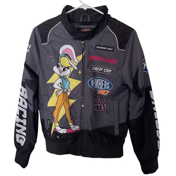 Looney Tunes x Members Only Racing Jacket Size S Lola Bunny– Graphic Bomber - Picture 1 of 8